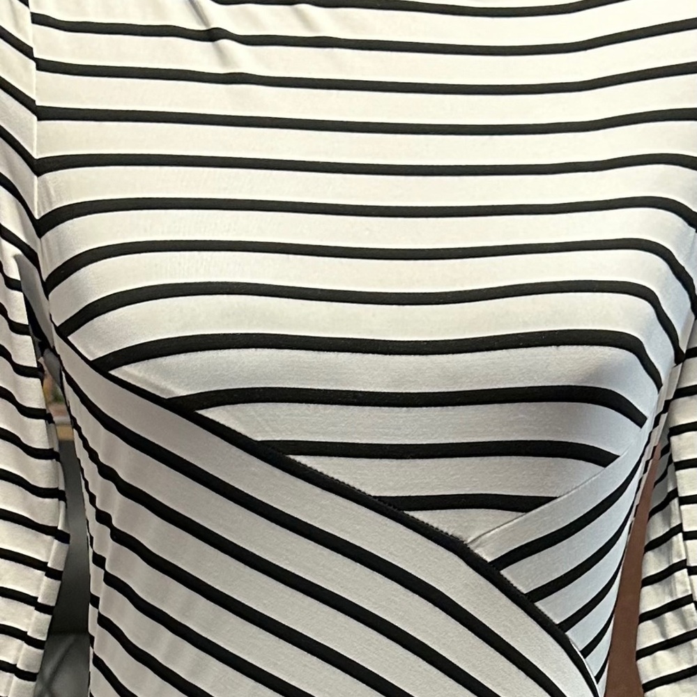 Size Medium white and black dress.